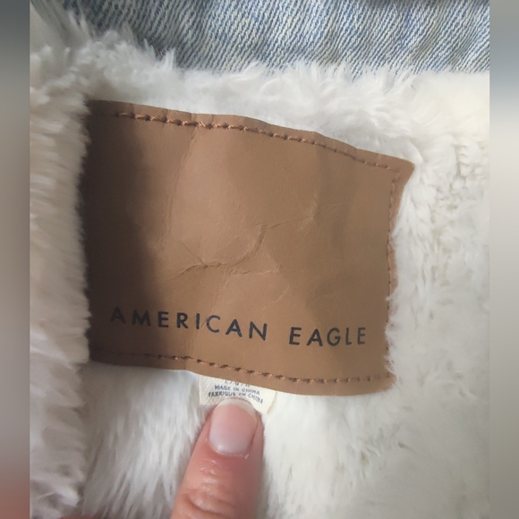 American Eagle Denim Jacket - Size L - Picture 8 of 10
